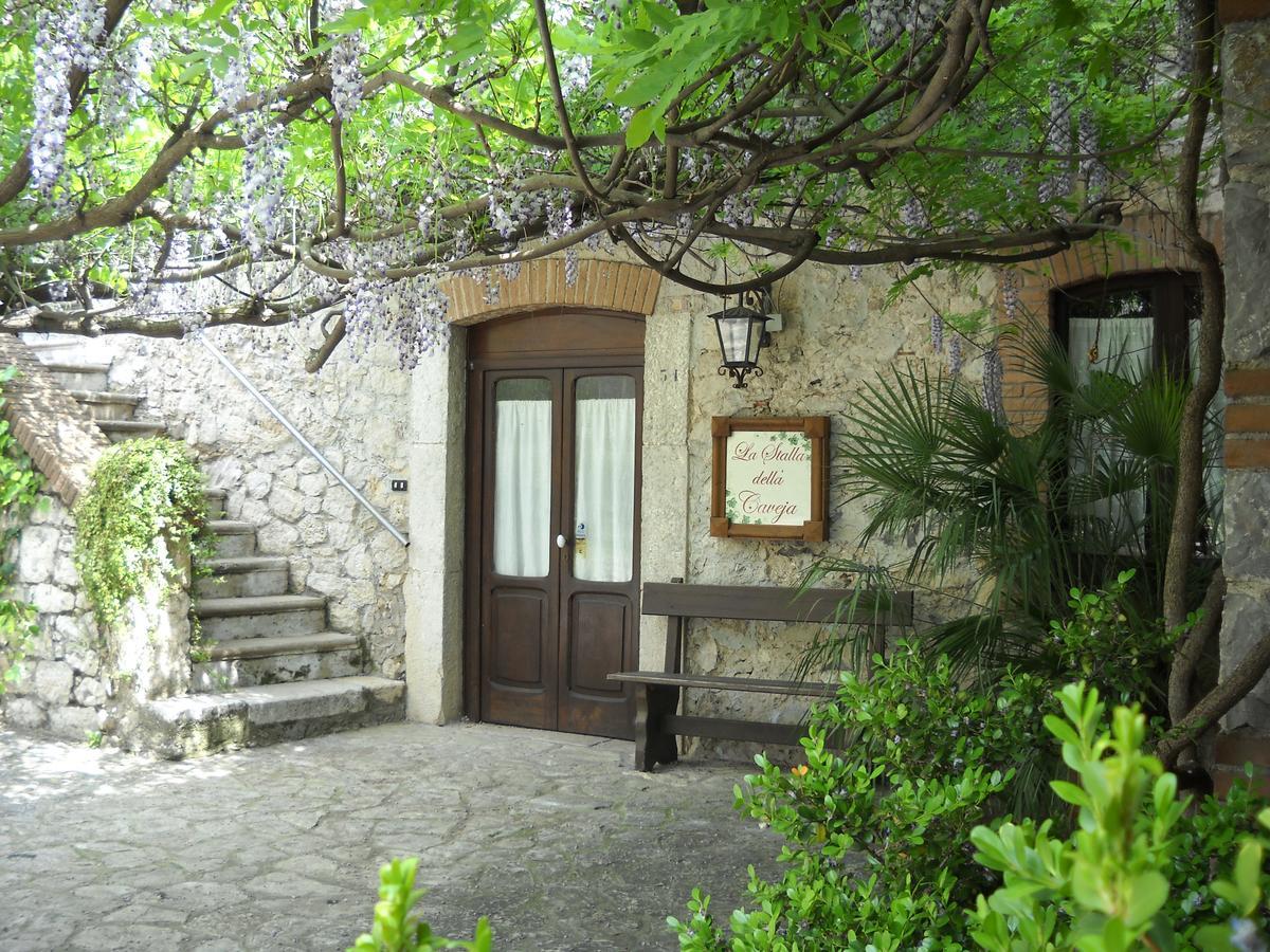 Hotel La Caveja Pietravairano Exterior foto